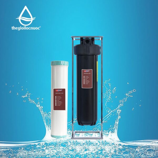 BỘ LỌC XỬ LÝ KIM LOẠI NẶNG USTOPWATER 20 INCH BÉO KDF-45-AS